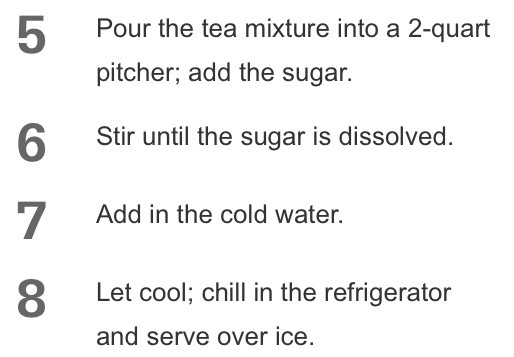 Southern Sweet Iced Tea (Recipe & Nutritional Facts Included) 👍❗️