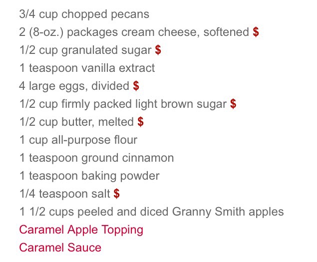 Apple Pie Cheesecake 