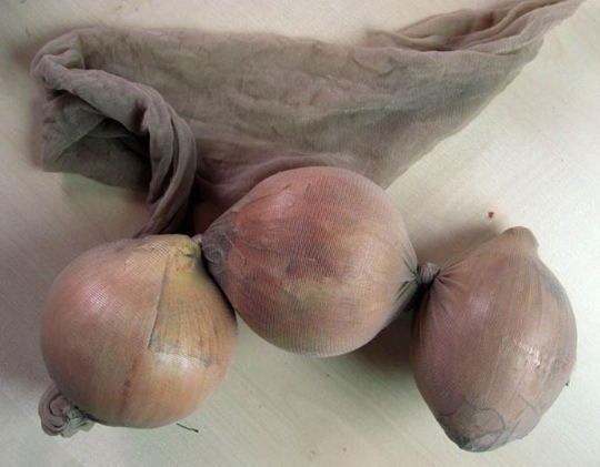 10. Even if may come as a surprise, pantyhose are a great medium for storing onions. That’s if you want them to last for many months.

