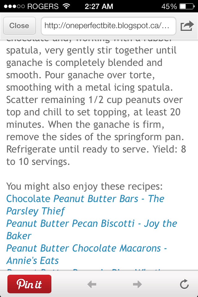 Chocolate Peanut Butter Pie