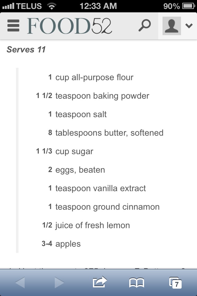 Scrumptious Apple Cake. Another Great Autumn Recipe