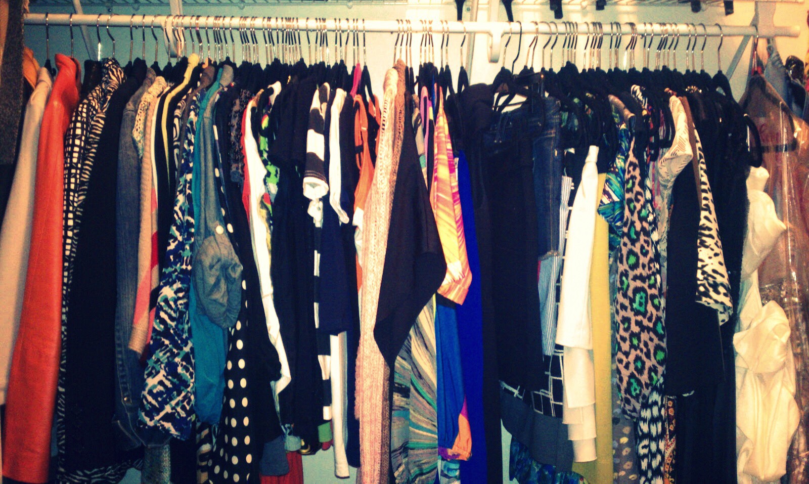 Change up you're wardrobe. You don't have to be hipster, flower girls, or solid black all the time. Try something new. It does the soul good(: 