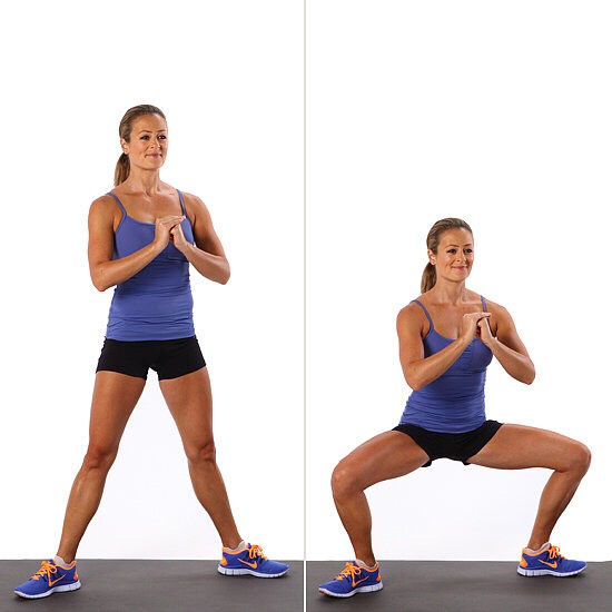 25 sumo squats