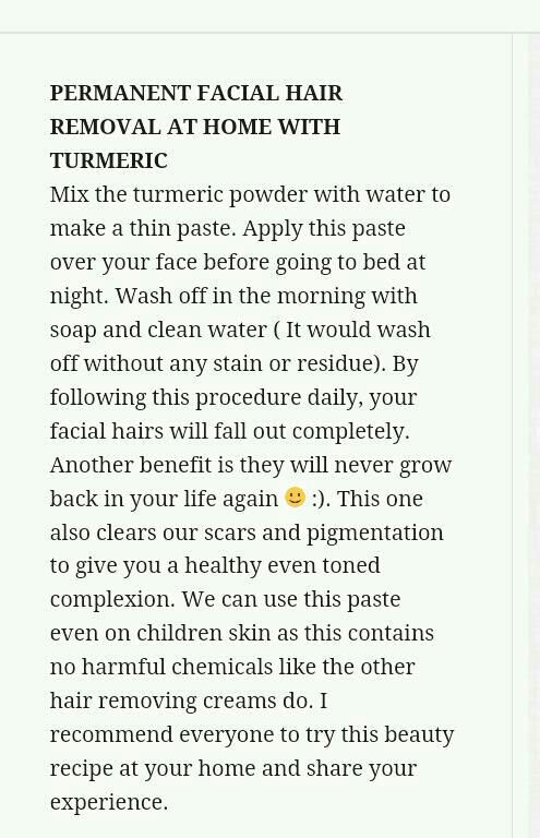 Remove Facial Hairs Permenantly With One Simple Thing ❤❤❤