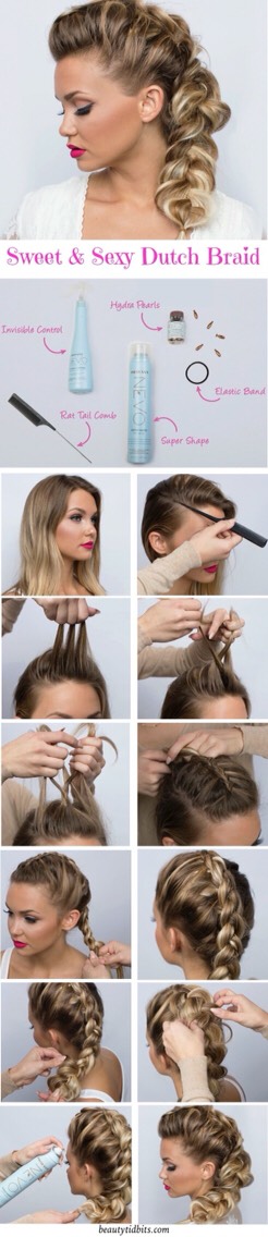 "DATE NIGHT SWEET & SEXY DUTCH BRAID"