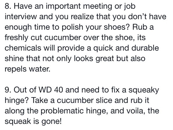 💚Cucumber Tips & Tricks! Interesting Read!💚