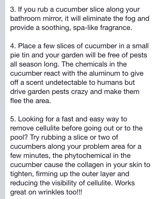 Cucumber Tips