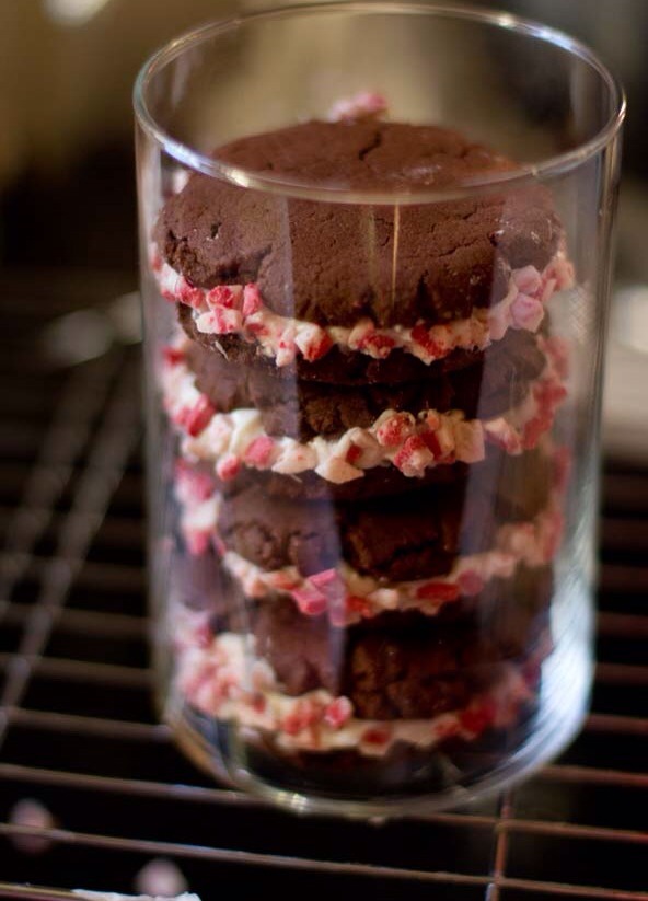 Peppermint Oreos