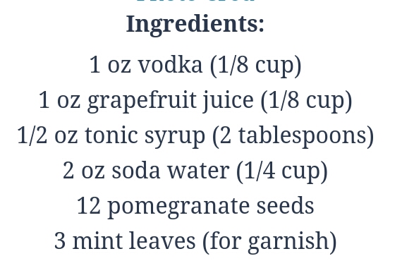 CRANBERRY MARGARITA¤