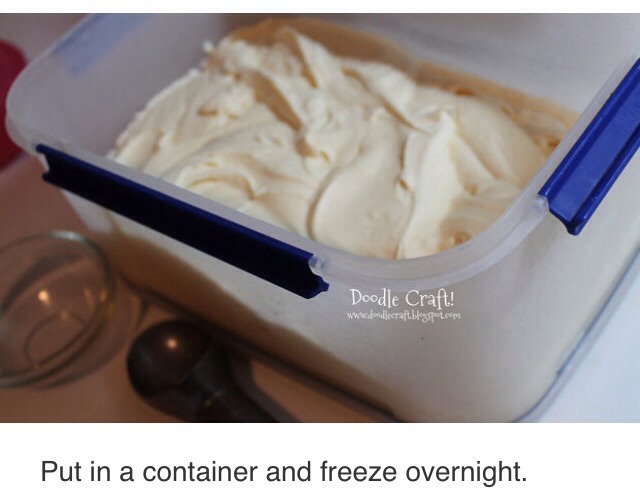 2⃣ Ingredient Ice Cream Without An Ice Cream Maker! YUM!
