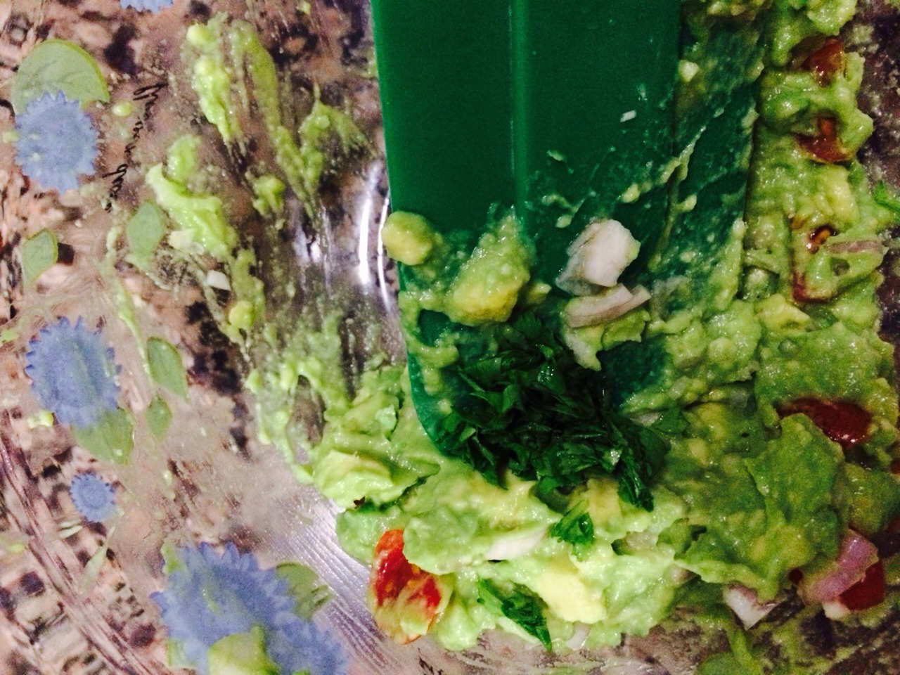 Yummy cilantro π gives it an earthy fresh taste!