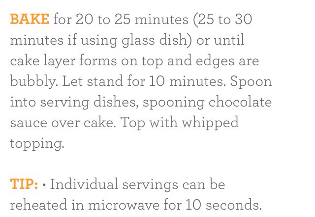 Double chocolate warm pudding cake 