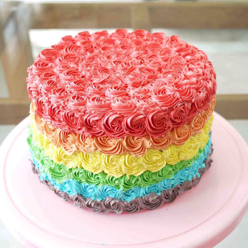Rainbow cake