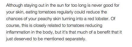 Health Benefits Of Tomatoes