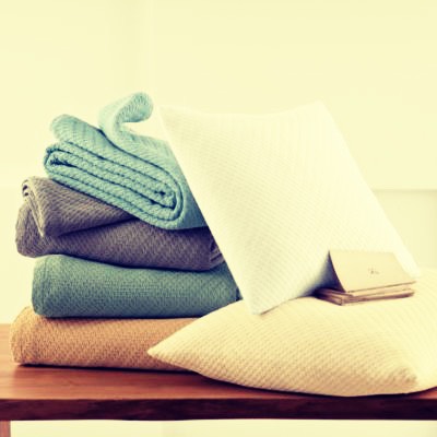 Blankets and pillows to stay comfy!
