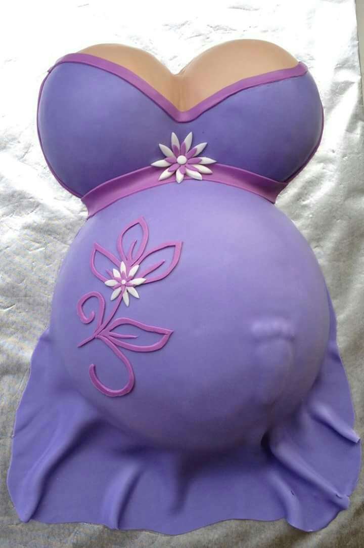 baby shower pregnant belly cakes 