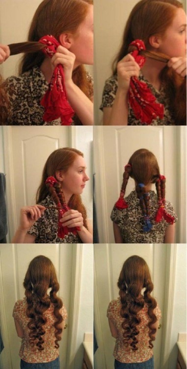 You can make this smaller by gliding you're fingers through the hair