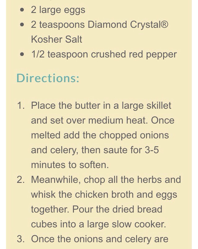💥Slow Cooker Stuffing💥 #Friendsgiving
