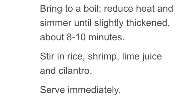 Thai Shrimp Soup 