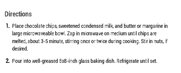 SUPER simple fudge recipe