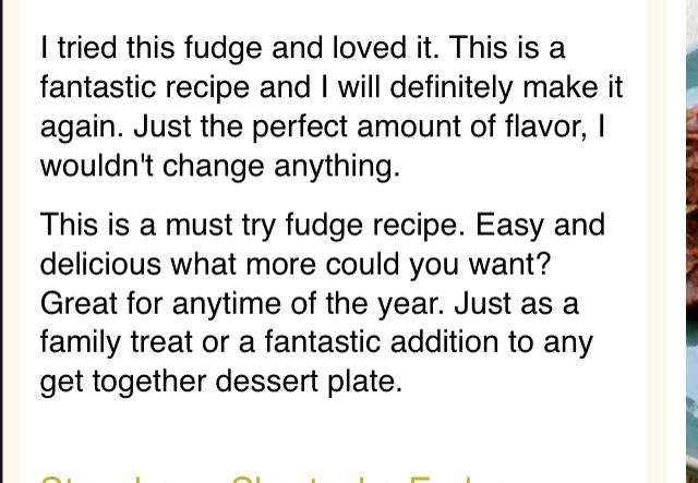Click Done (Top Right) and See Recipe Next Page
OK 2 Like 👍
Tap repeatedly on picture/screen for better viewing. STRETCH size with fingers, slide photo up or down. -> Click Done to Exit Photo then Swipe to Left for new message.