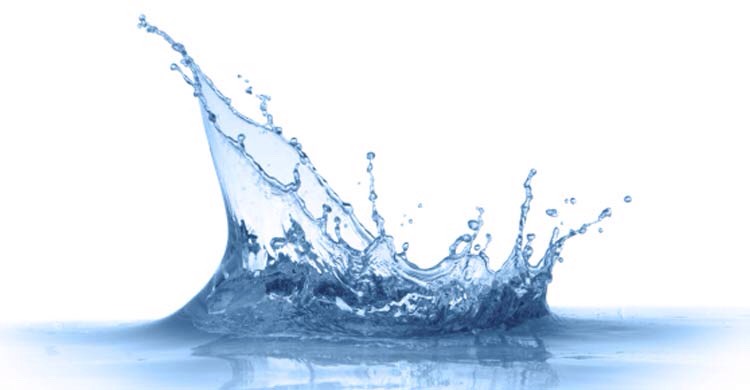 DRINK UP! Water maintains the elasticity of your skin!