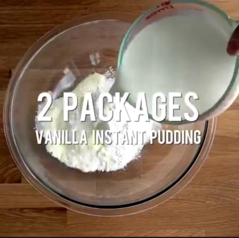 No Bake Eclair Cake. Step By Step Instructions 😍