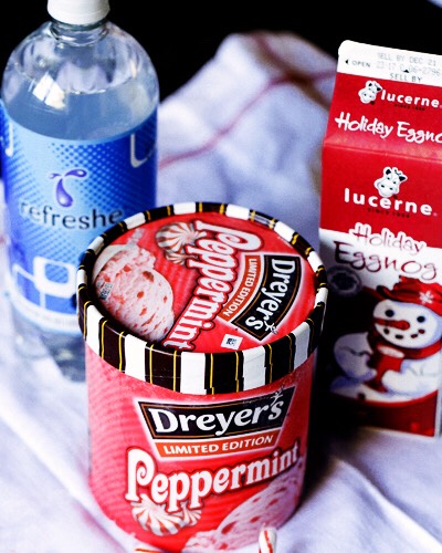HOLIDAY PEPPERMINT PUNCH