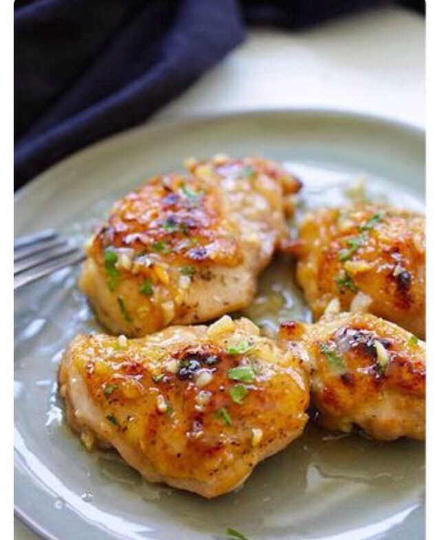 Honey Dijon Garlic Chicken