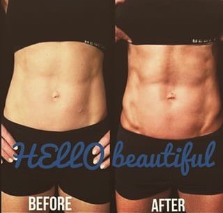 While there’s no replacement for putting in real work at the gym, and eating right. I know I'm always grateful for a little extra help looking toned in a bikini or tiny dress. My favorite beauty secret? Using self-tanner to subtly sculpt abs and slim my limbs.

