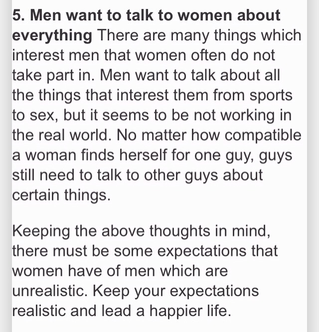 5 Unrealistic Expectations Men Have Of Women 👫👫👫👫👫