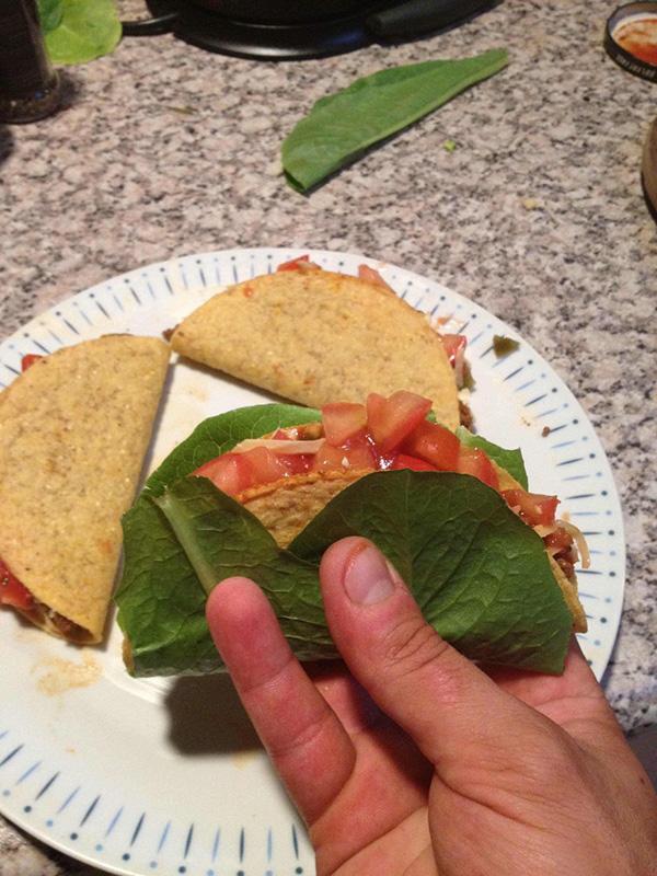 Keep your taco from falling apart.
