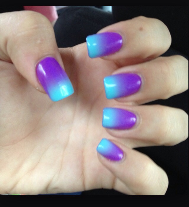 DYI Ombré Nails ❤️💎Like,share & Save Ladies😘