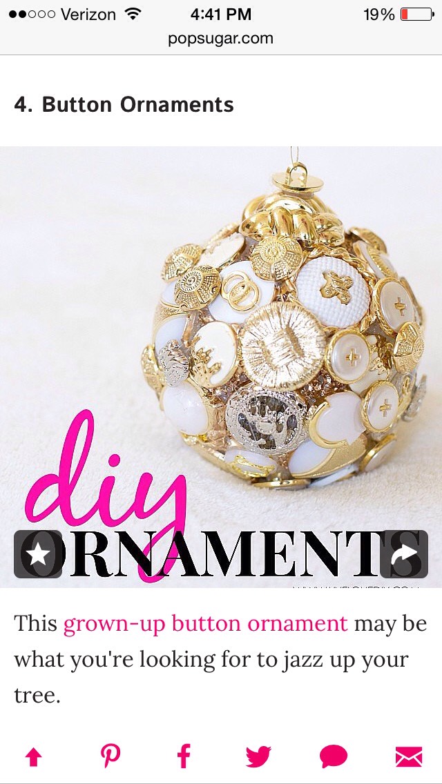 DIY Christmas Ornaments🎄