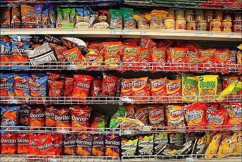 Don't eat junk food when you're hungry!