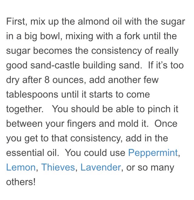✨❄️❤️D.I.Y Peppermint Sugar Scrub✨❄️❤️