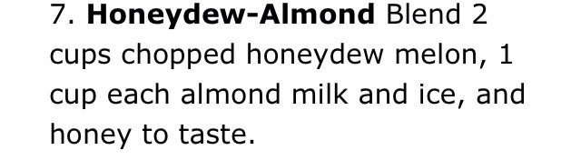 Smoothie Recipes 