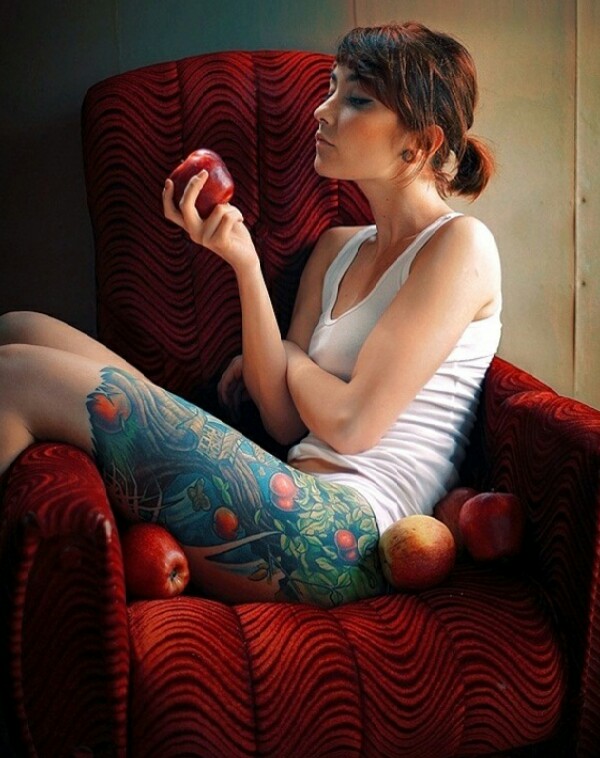 Sexy Thigh Tattoos And Designs For Women! 