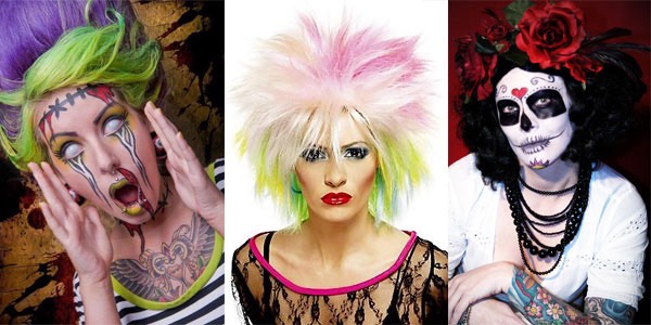 Totally Creepy Halloween Hairstyle Idea's