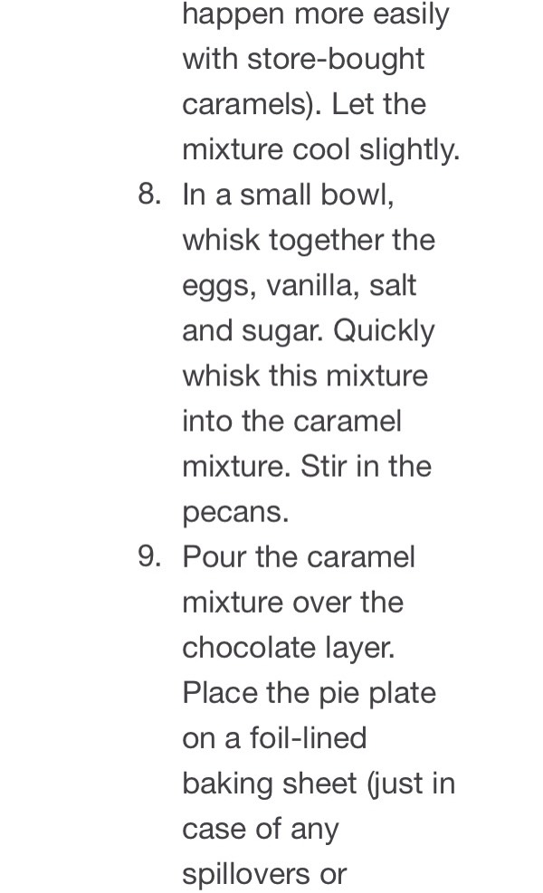 Chocolate Caramel Pecan Pie