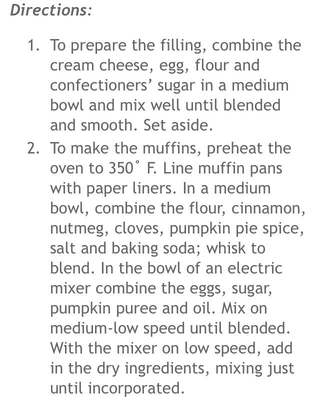 ✨ Pumpkin Cheesecake Muffins✨ Yummy😋