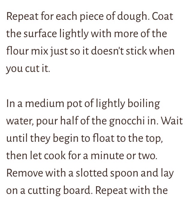 5-Ingredient Gluten Free Sweet Potato Gnocchi(vegan)