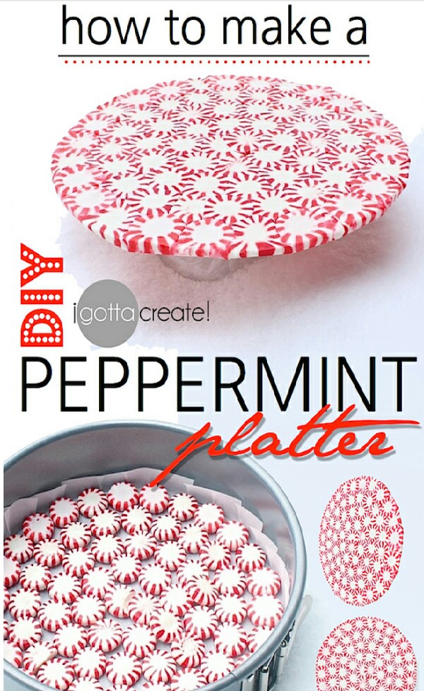 DIY Peppermint Platter!!