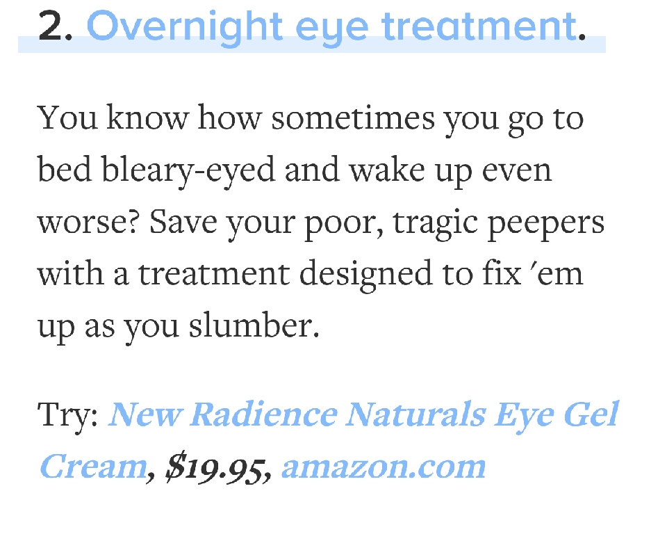 9 overnight products for waking up FLAWLESS