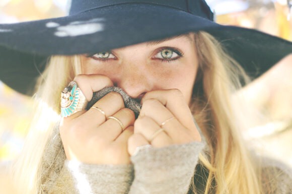 Green Eyes are often thought of as mysterious since they are more rare. People with green eyes are curious about nature, very passionate in their relationships with other people and have an overall positive and creative outlook on life.

