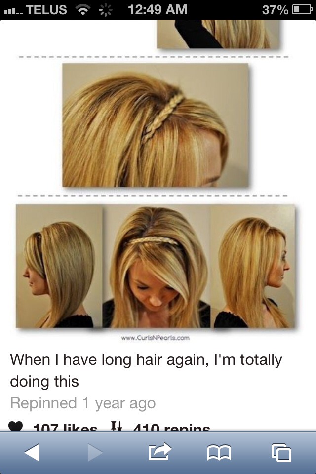 Easy Hair Headband For Hair Days