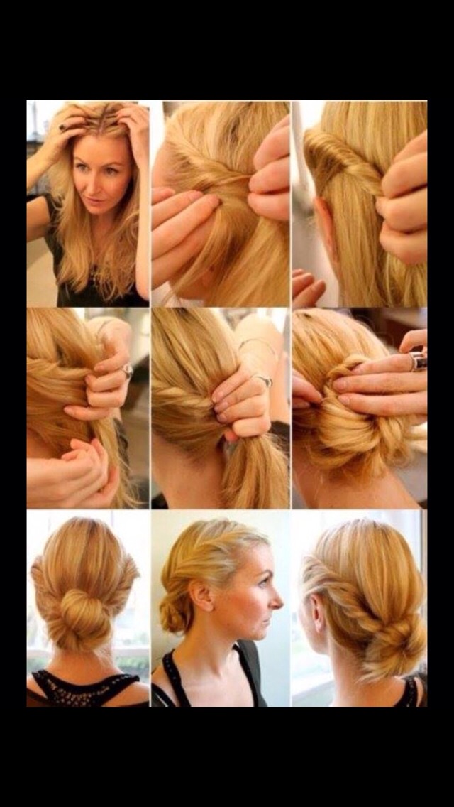 Many Hair Styles Step By Step 
