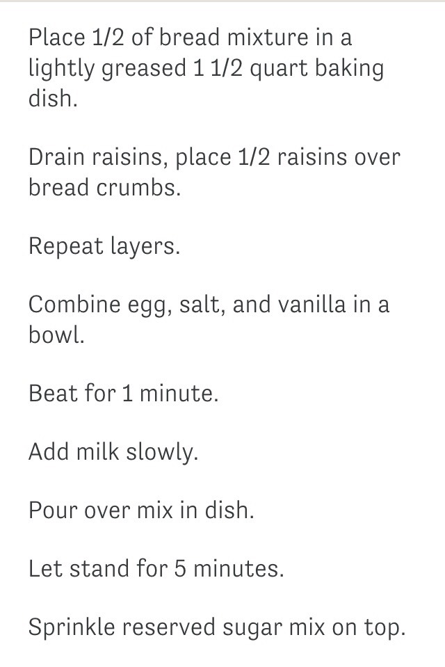 Bread Pudding 