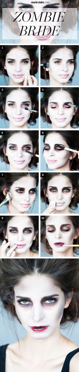 Halloween Makeup DIYs #HalloweenTip