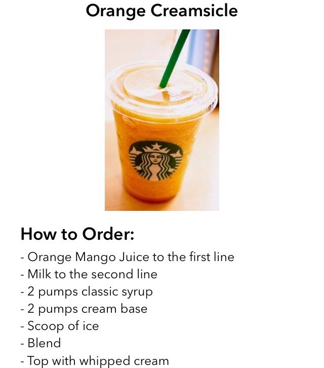 Starbucks Secret Frappes! 👈🏼